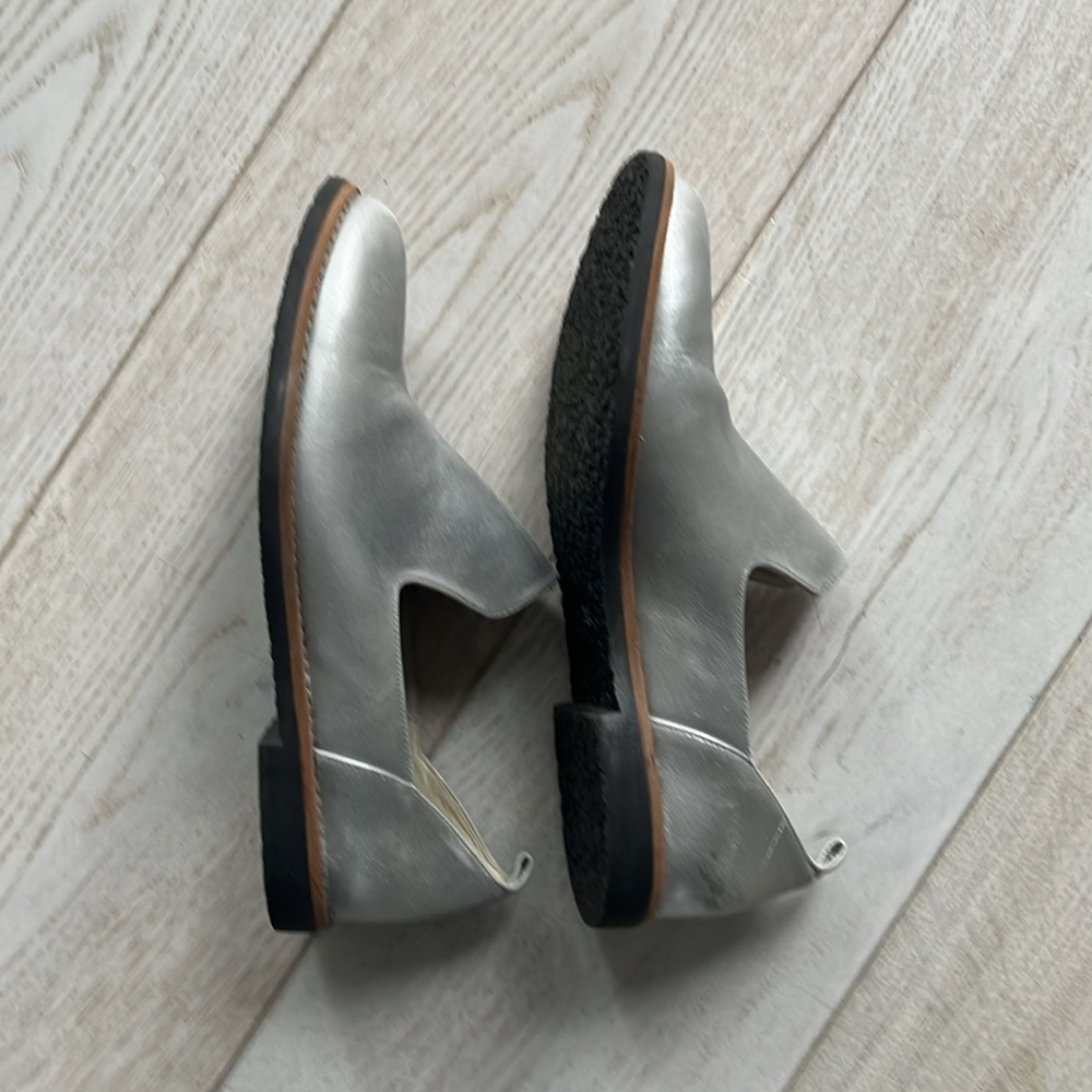 MTNG silver loafers size 38 - Picture 2 of 3